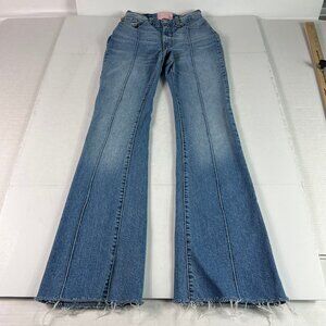 Revice Jean Women 23x30* Venus Flare Star High Rise Blue Front Seam Denim Tag 24